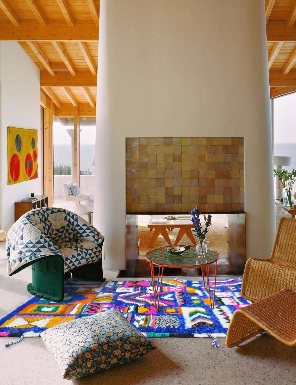 Contemporary Berber Rug - 161 x 105 cm