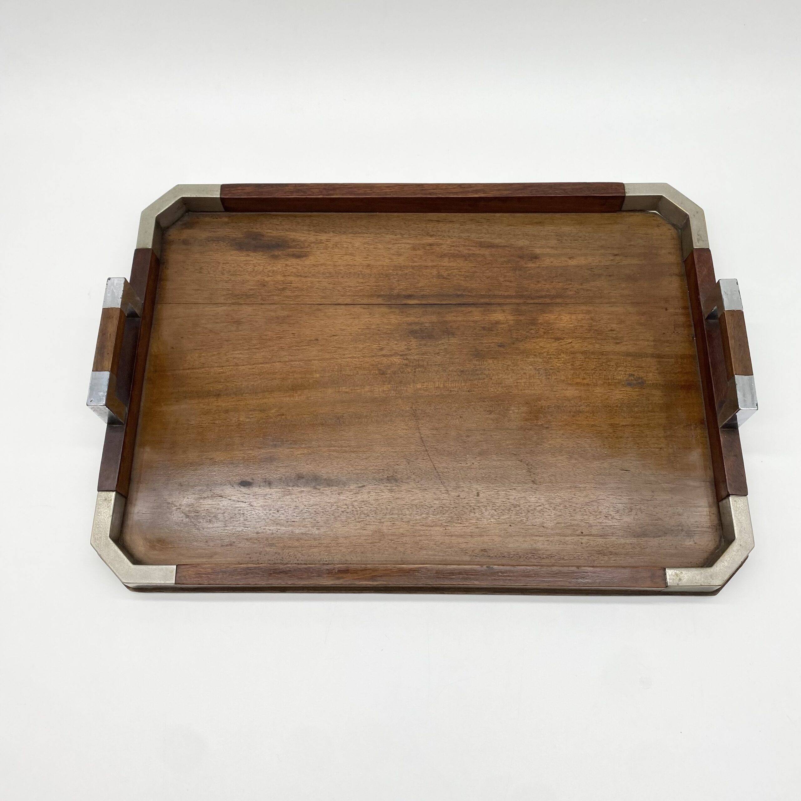 Art Deco wooden plateau – 1930s