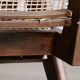 Chaises longues Pierre Jeanneret PJ-SI-29-A en teck et en rotin, années 1950.