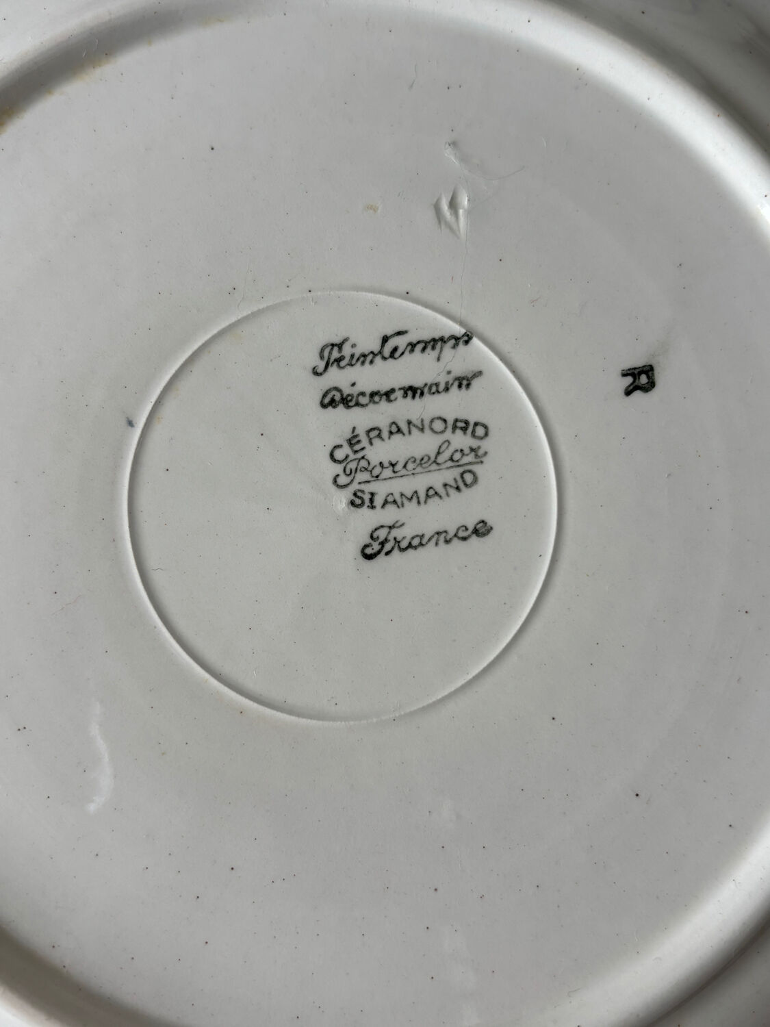 Ceranord St Amand plates