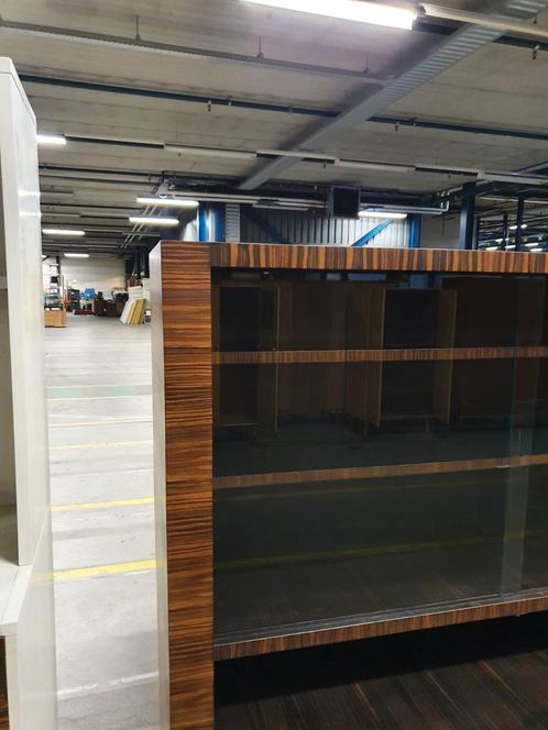 Vintage ebony wall cabinet