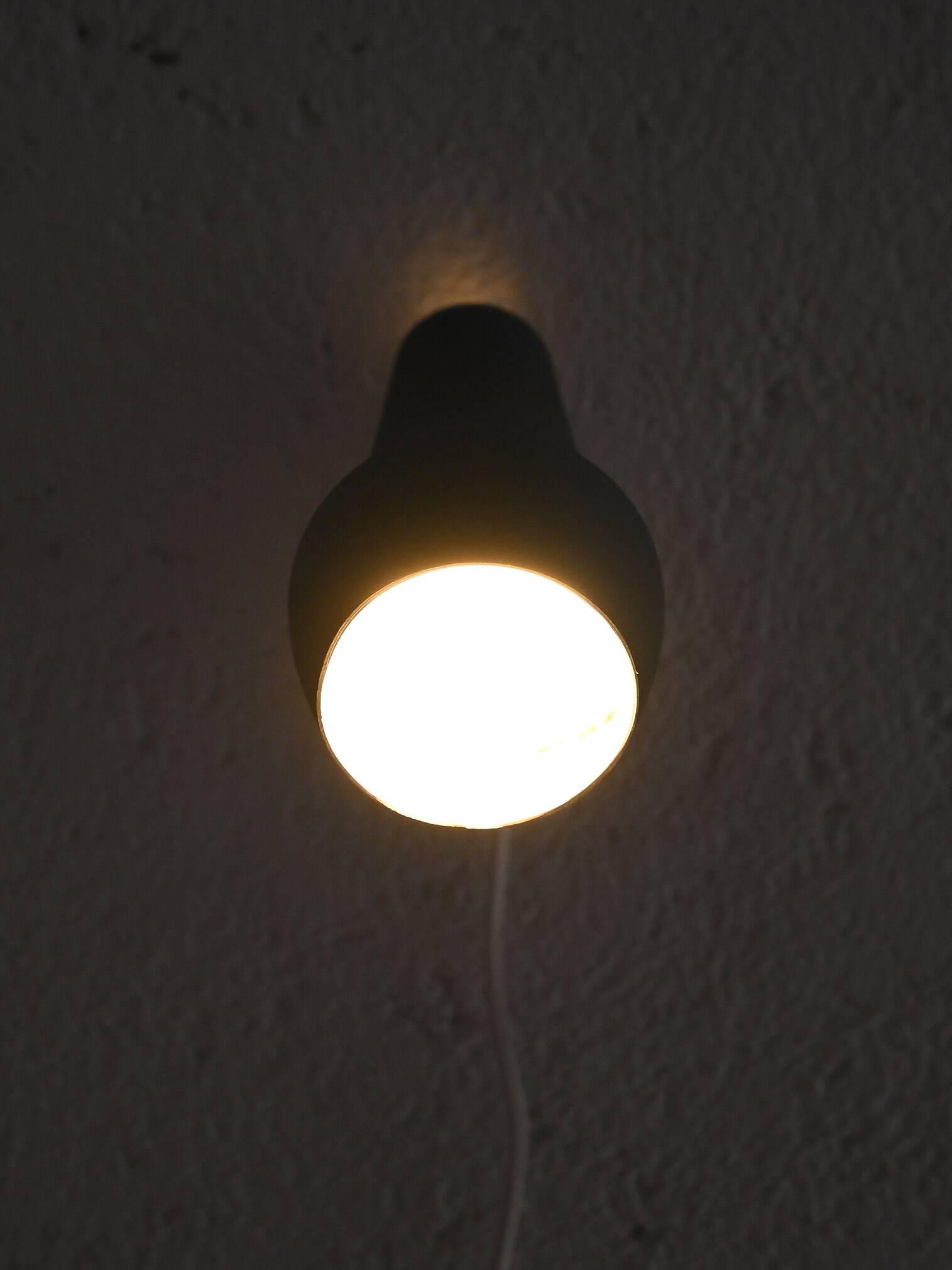 1950s/60s Scandinavian Blue Wall Lamp