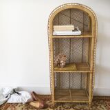Wicker shelf