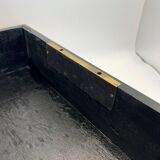 Biedermeier Box in Ice Birch and Brass, Germany, 1840s