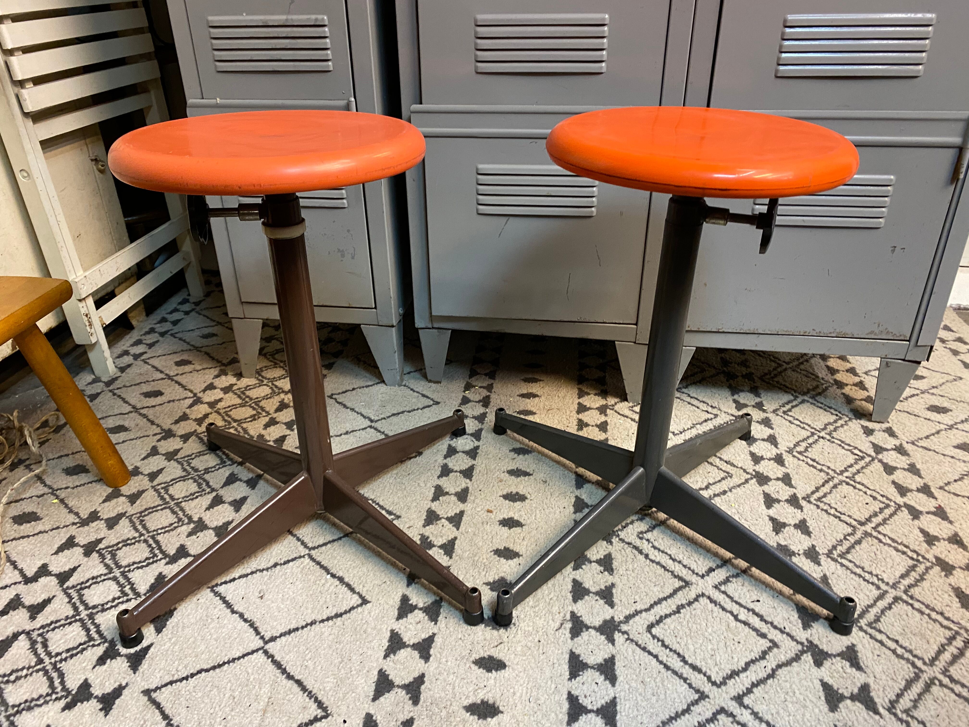 Pair of stools 1970