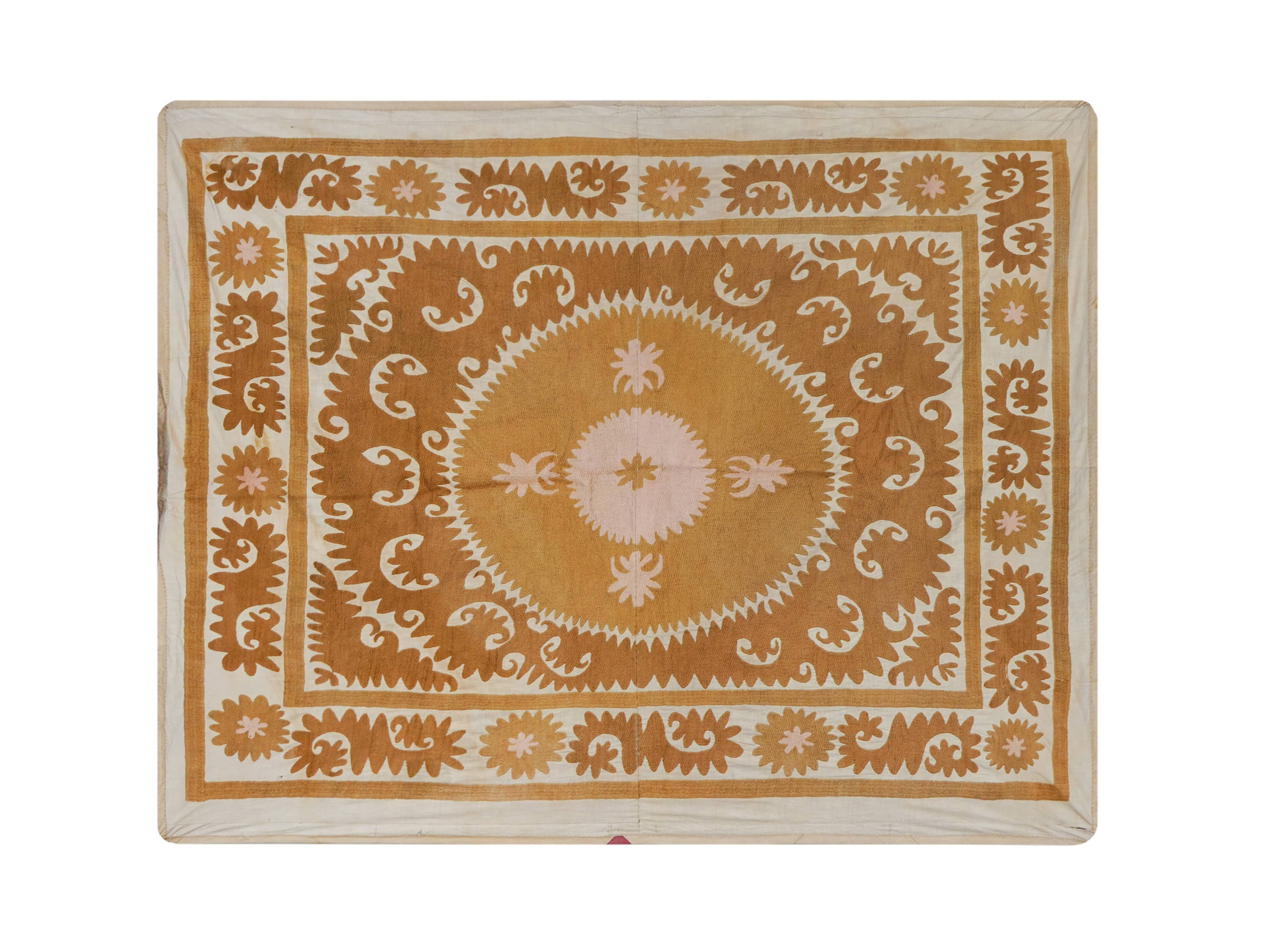 Hand-knotted rug, vintage Turkish rug 133x158 cm