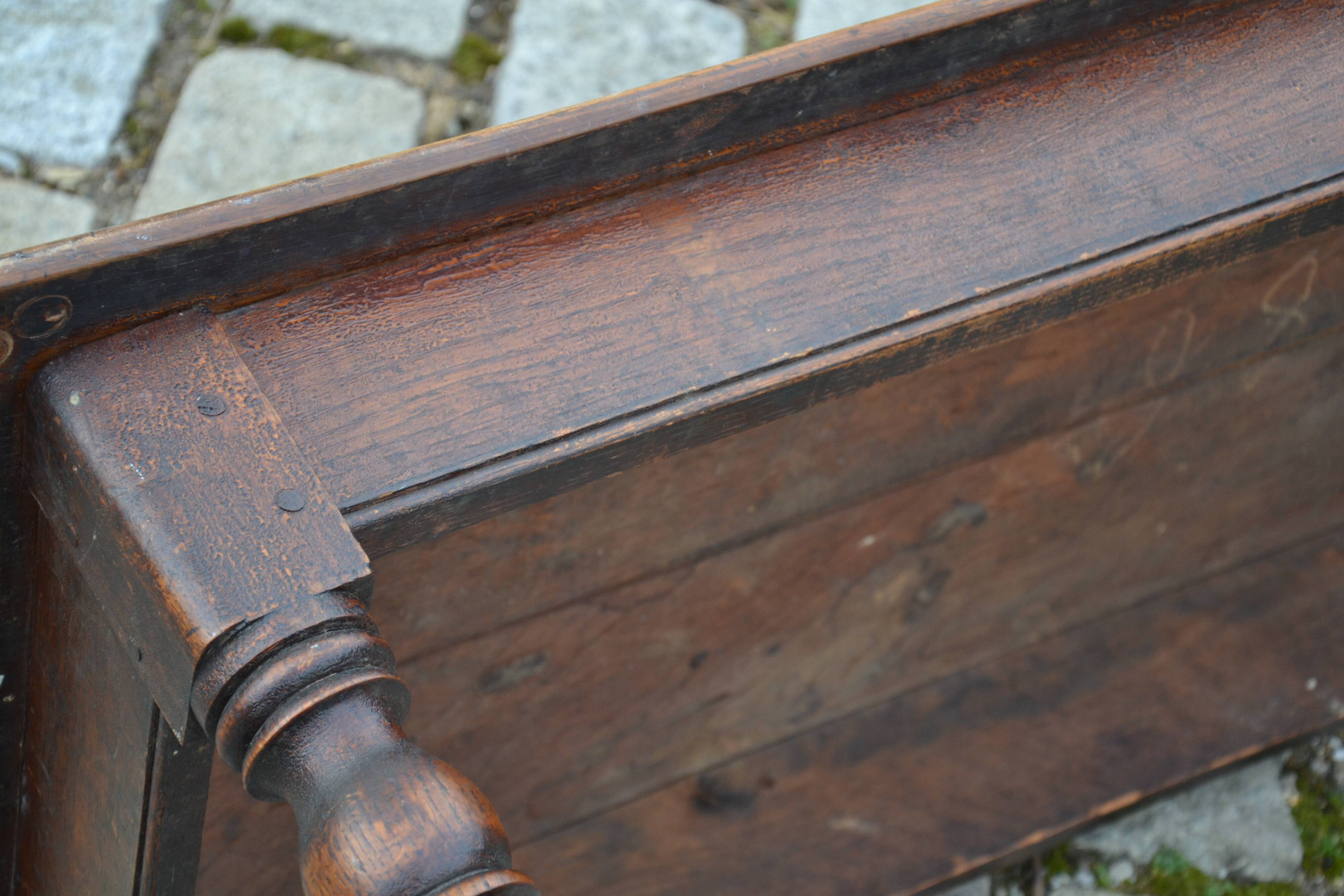 Antique farmhouse table 110/55 cm