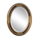 Oval mirror with gold leaf - Empire style - Very good condition