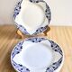 5 plates dessert Art Deco