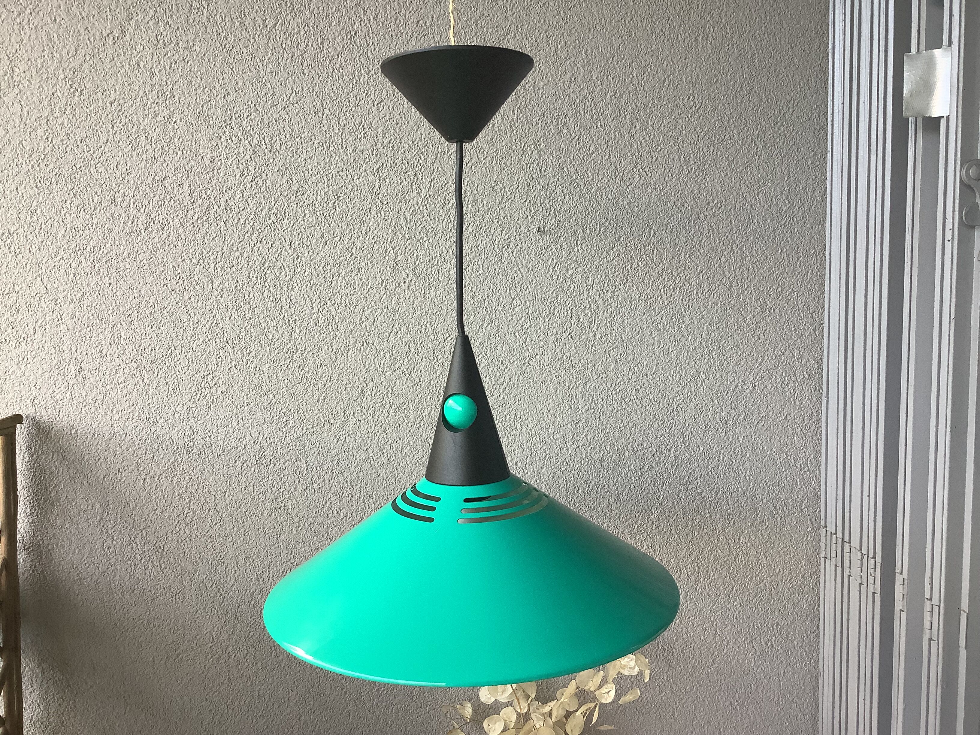 Postmodern pendant light Memphis style Leuchten Germany