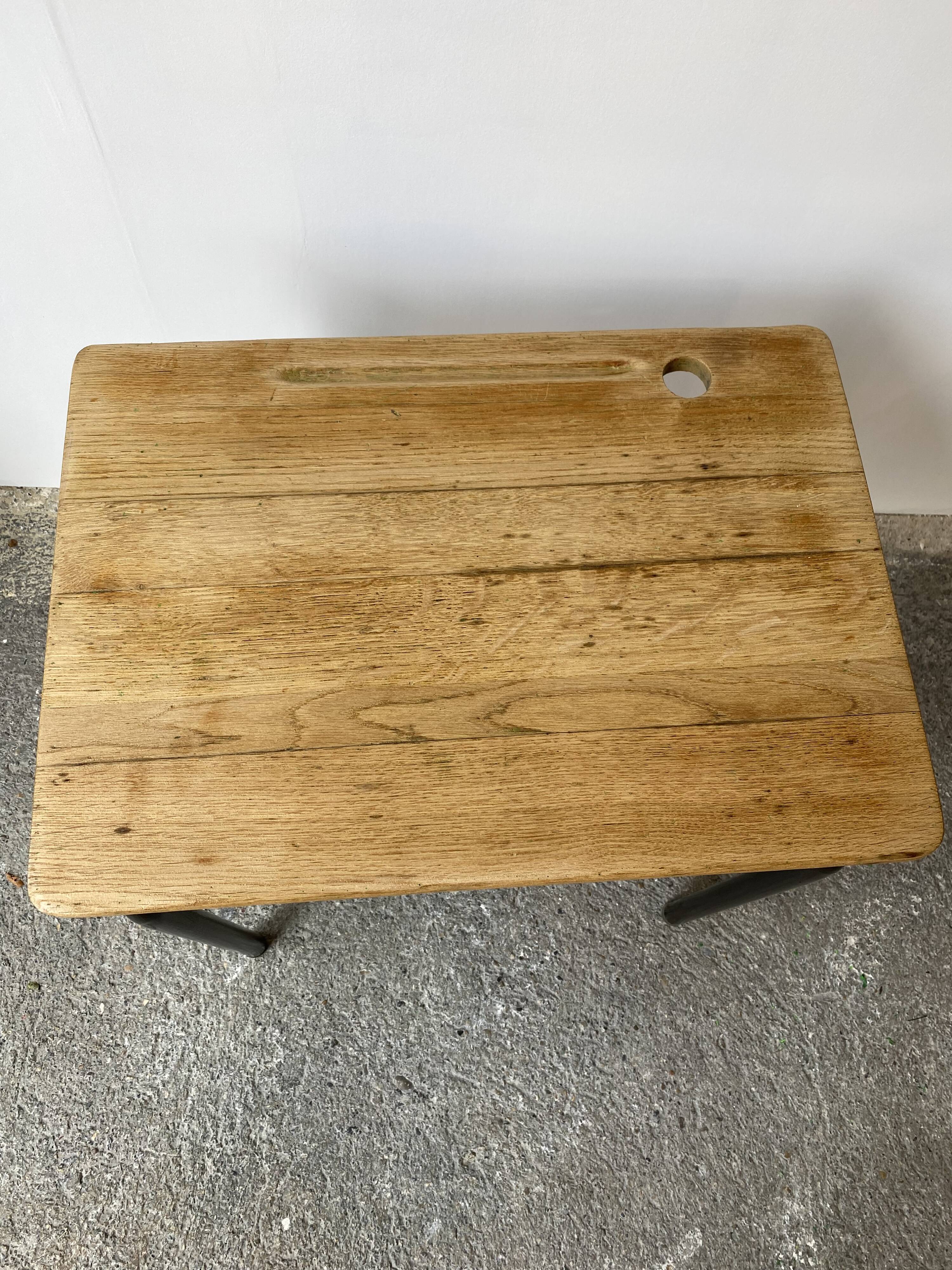 Bureau d'écolier années 60