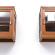 Oak art deco hanging cabinets 1930s