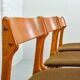 Erik Buch Danish Design Teak Dining Chairs for Oddense Maskinsnedkeri 1960s