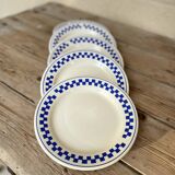 Lot de 5 assiettes vintage
