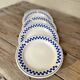 Lot de 5 assiettes vintage