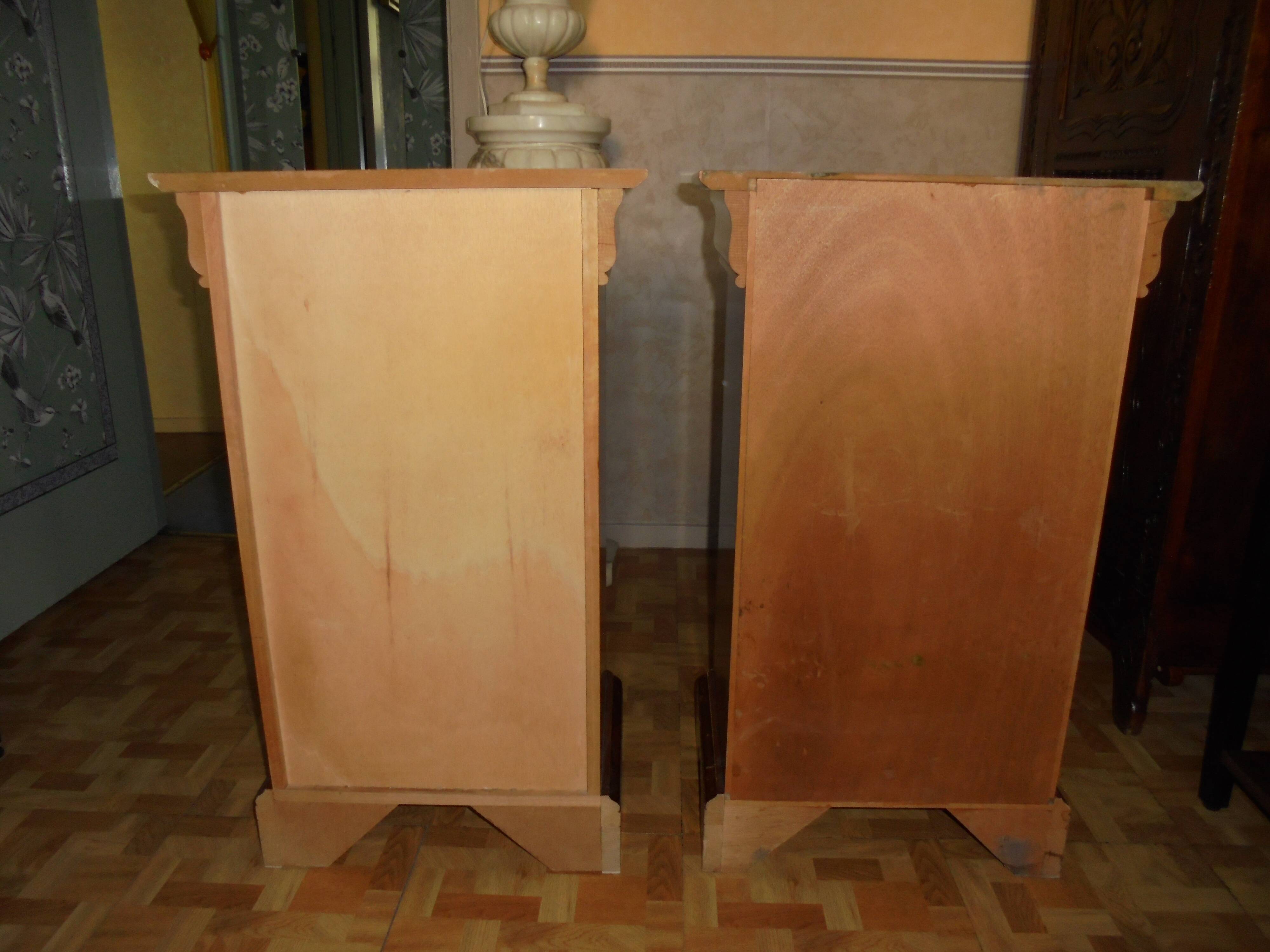 Louis Philipe style bedside tables