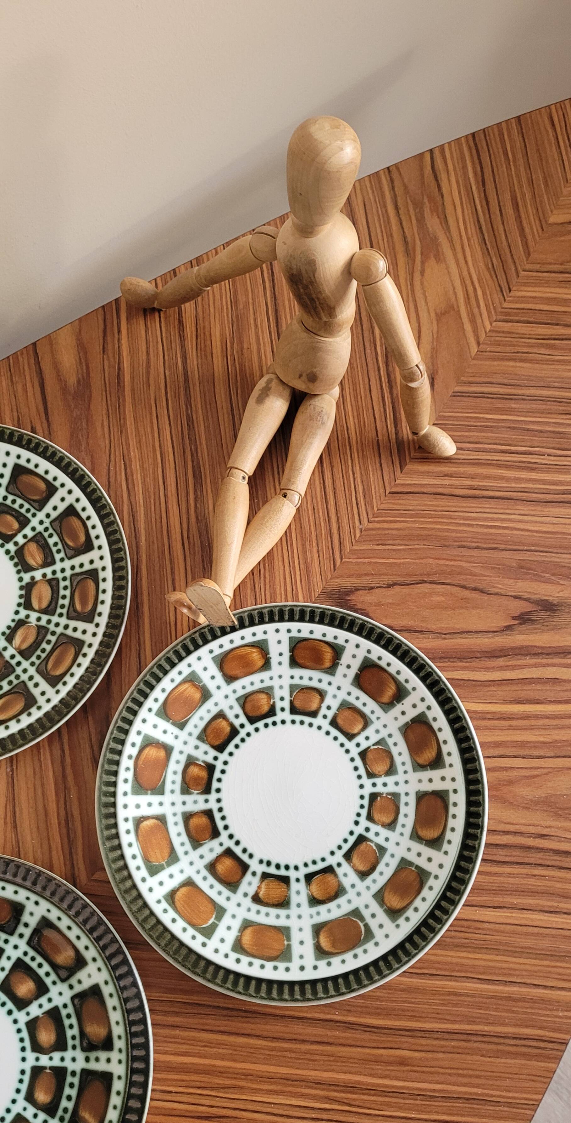 Set 6 assiettes Bernadette Boch