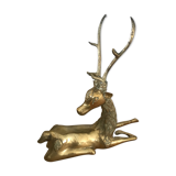 Cerf en laiton