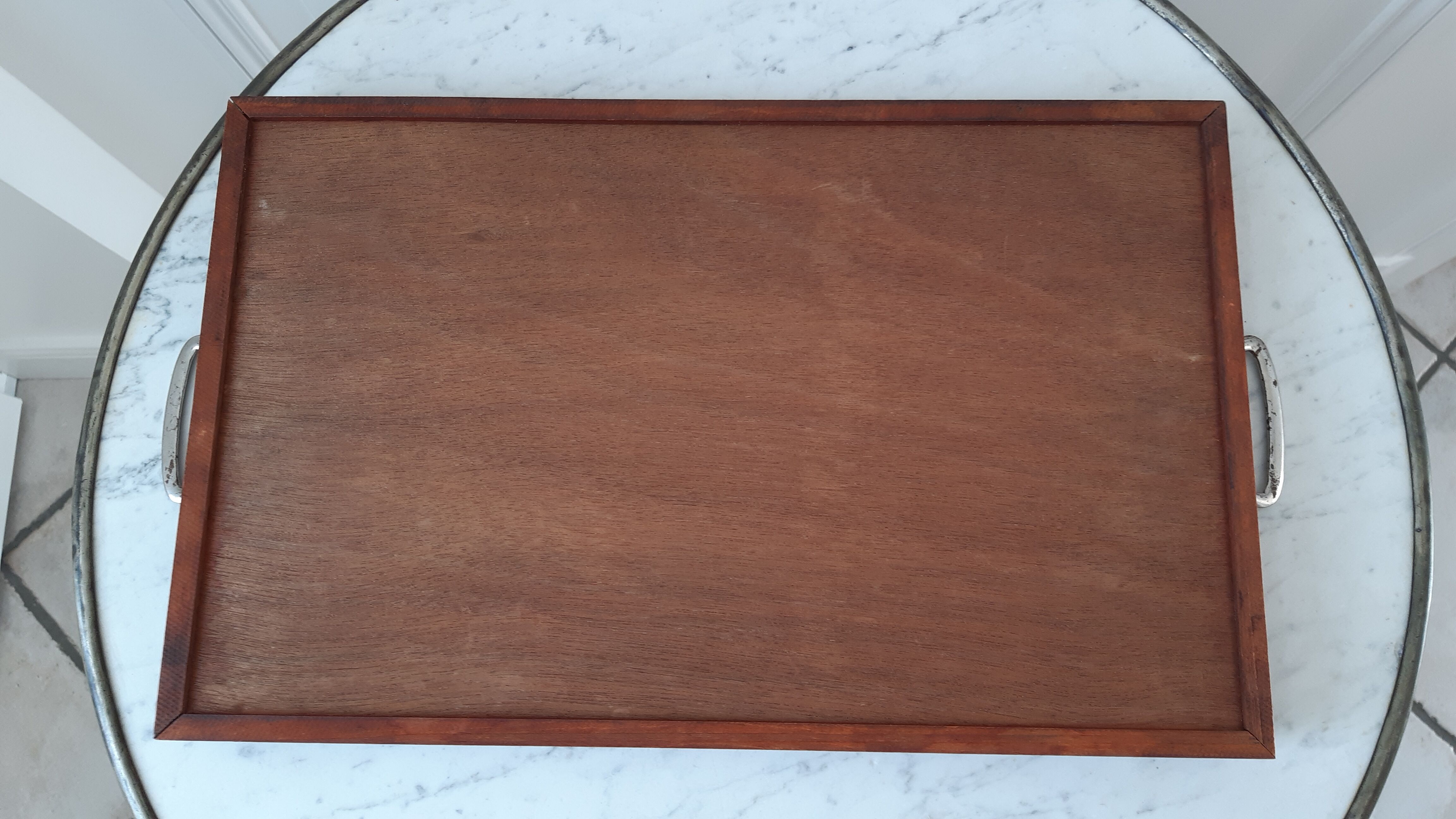 Art deco tray with geometric patterns 30s