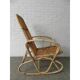 Fauteuil à bascule en rotin