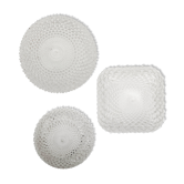 Three wall lights for Glashütte, Germany 1960s-70s