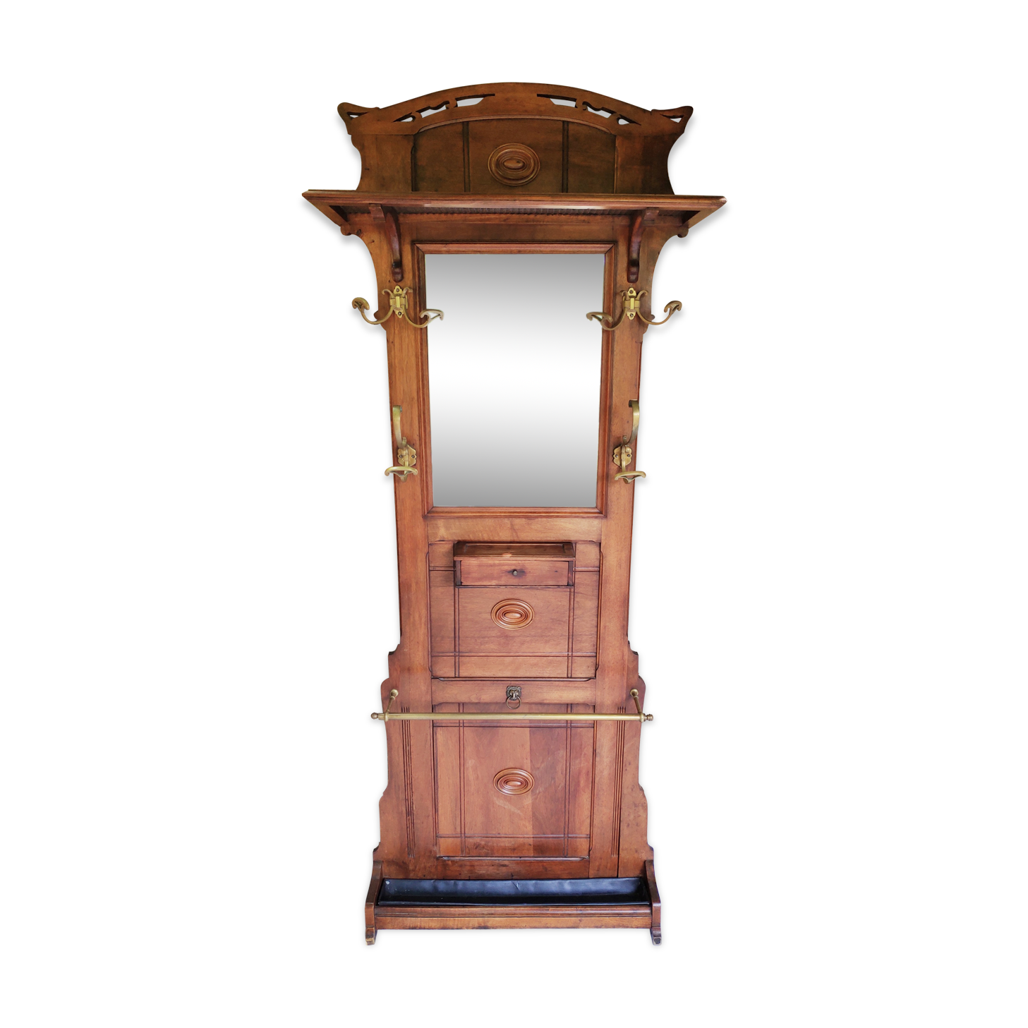 Vintage wardrobe door canna