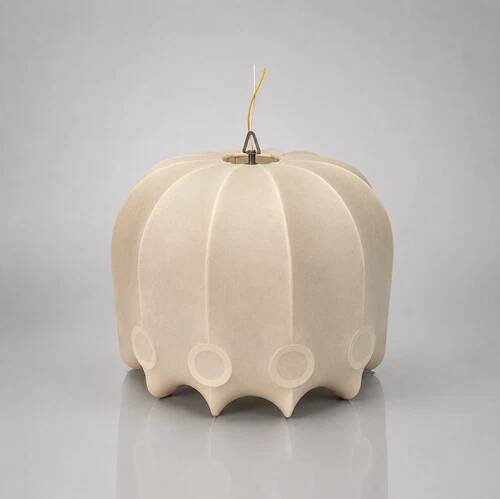 Suspension Cocoon Space Age Goldkant Lights Friedel Wauer Vintage 1960 1970