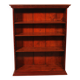 19th Century Mahogany Open Bookcase - England