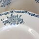 4 ironstone dinner plates from St Amand 220538