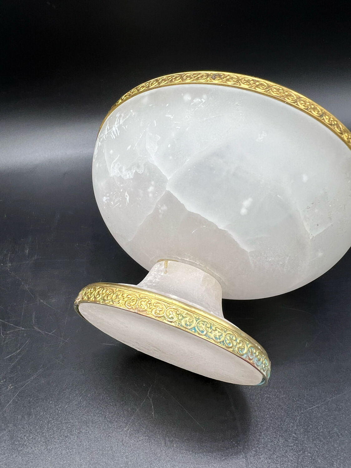 Vintage alabaster box