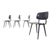 Set of four Friso Kramer for Ahrend de Cirkel "Revolt" dining chairs, The Netherlands 1993