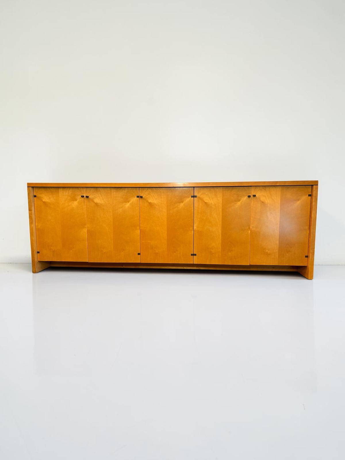 Pierre Balmain, Birch and brass enfilade 1980