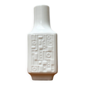 Vase en porcelaine brutaliste allemand du milieu du siècle de Wunsiedel Bavaria Porzellan, années 1960