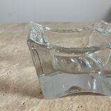 Glass ashtray 70s