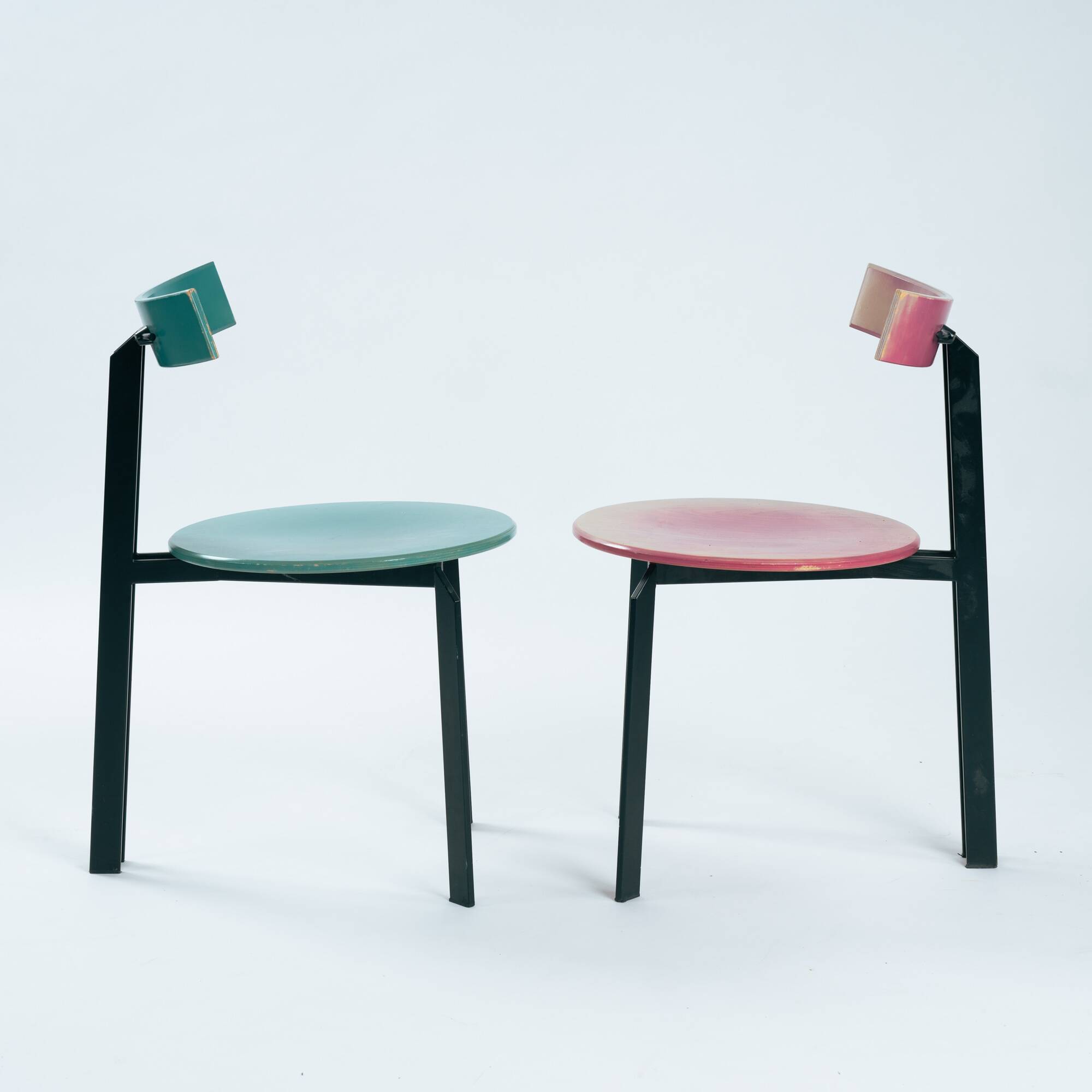 Postmodern Dutch Design Chair Harvink Zeta, Set of 2, 1980s