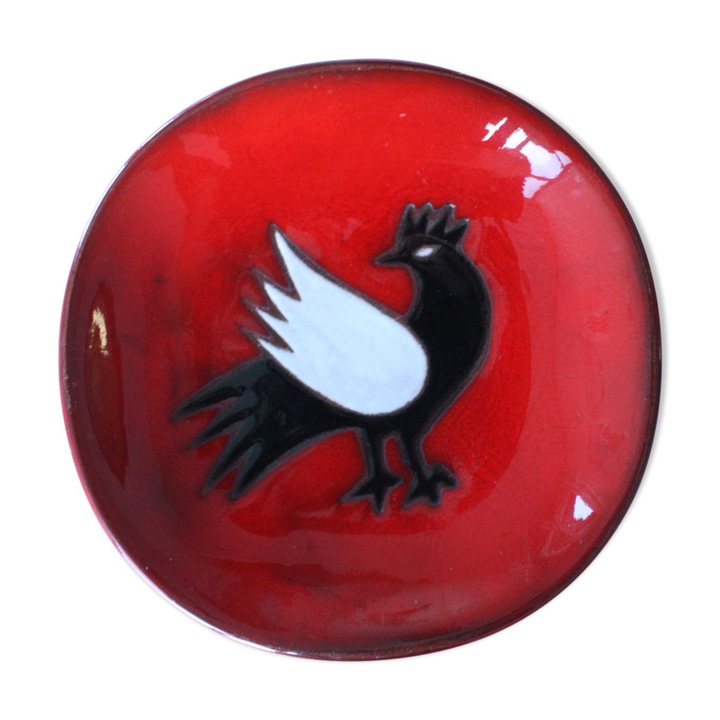 Ceramic cup by Jean Picart Le Doux, circa 1967