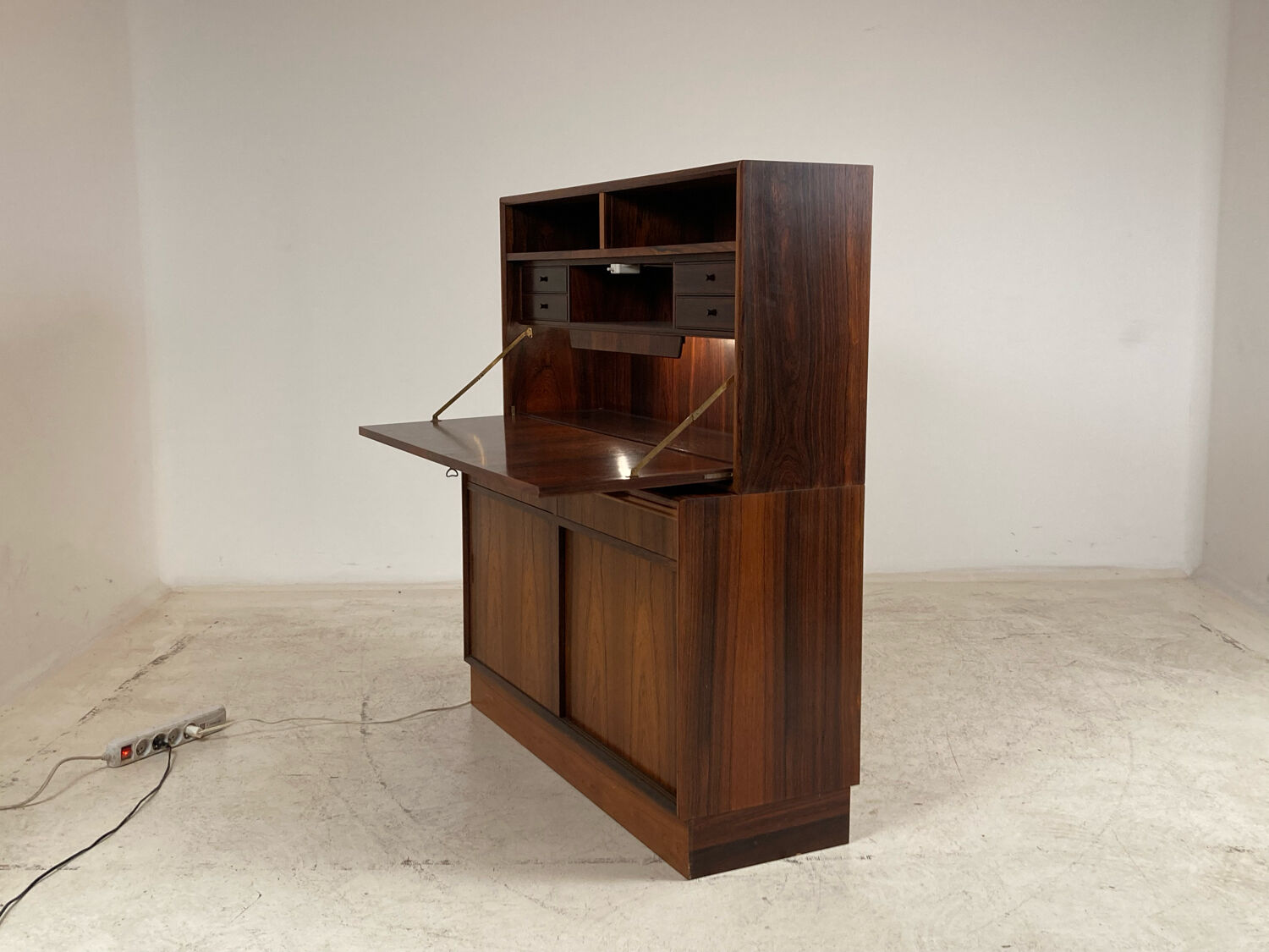 Danish rosewood secretary 1960