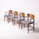 Ensemble de 4 fauteuils par Peter Hvidt et Orla Mølgaard-Nielsen pour Søborg Møbelf