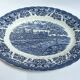 Oval English porcelain dish