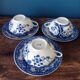 Fine porcelain tea cups from Japan