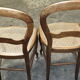 Pair of louis Philippe chairs