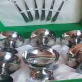 Coupe à glace en inox dans coffret d'origine