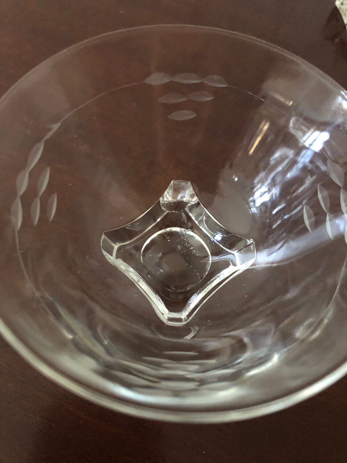 Old champagne glasses