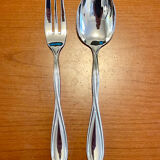 Christofle Galéa, 2 serving cutlery in very good condition.