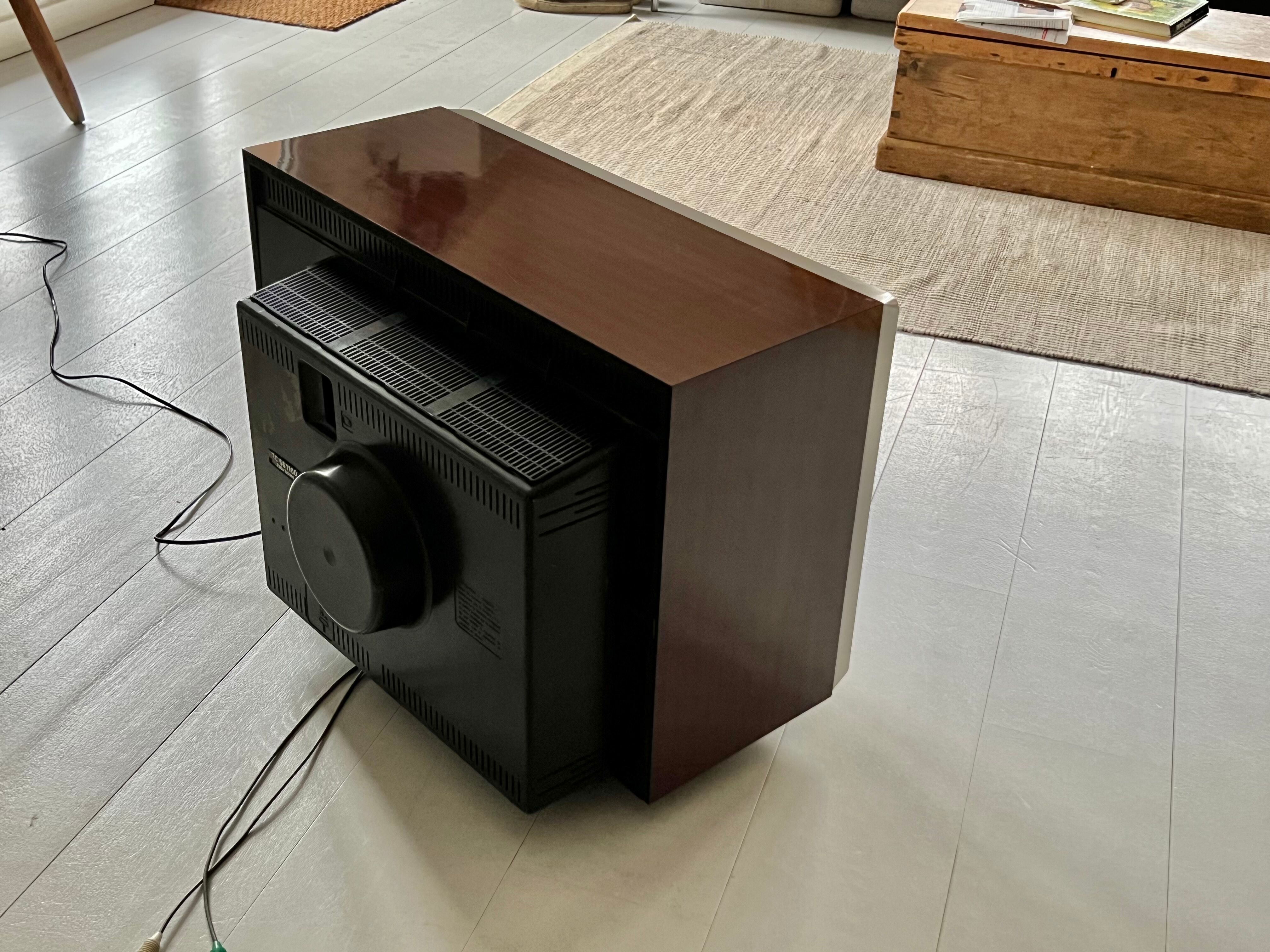 Vintage color tv 70, ITT Oceanic