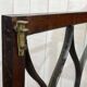 Early 20th century English mahogany display cabinet