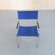 Vintage italian chrome folding chair, 1960s