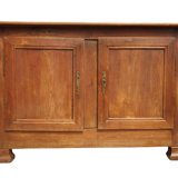 Norman countryside buffet in solid cherry wood nineteenth