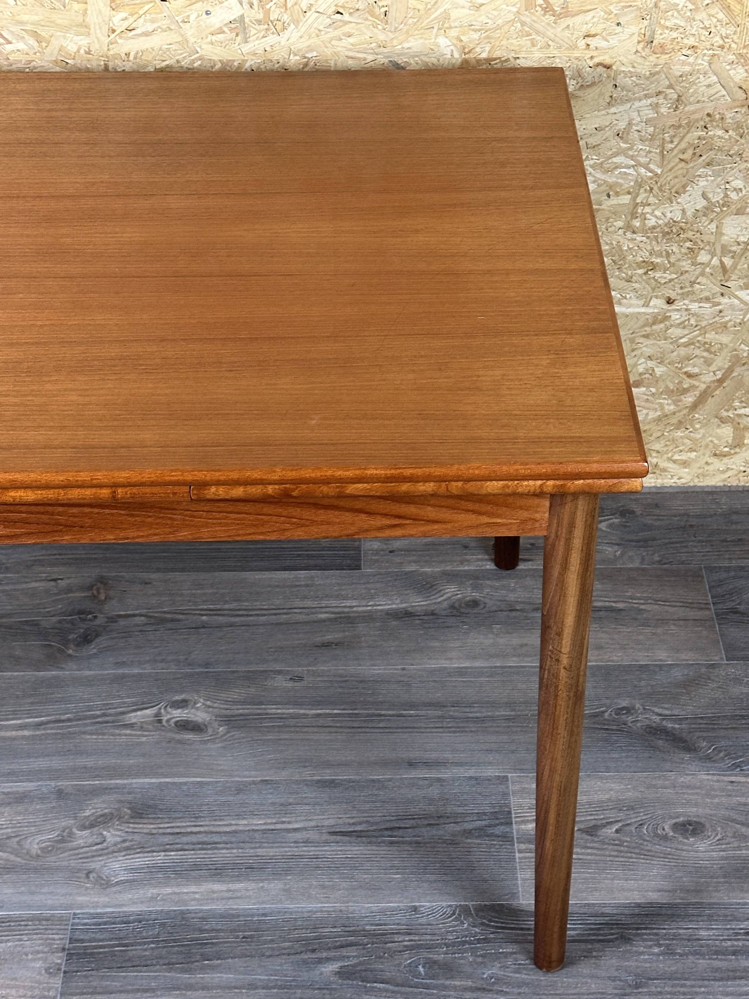 1960s/1970s Teak Dining Table Danish Modern Design Denmark