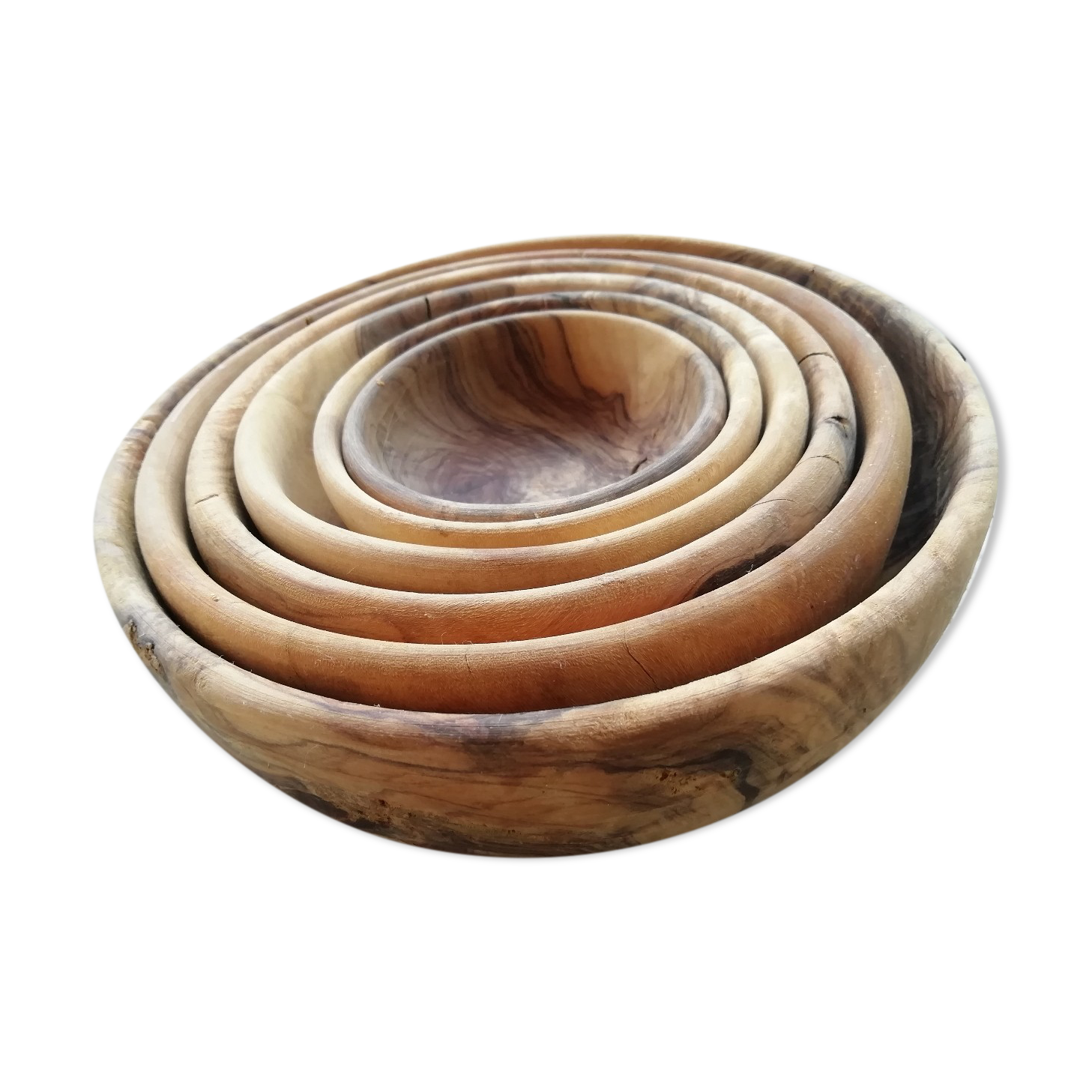Series of olive bowls